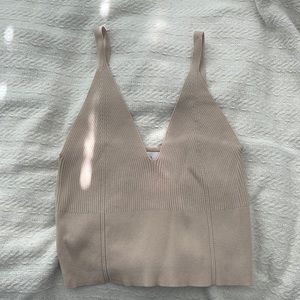 DNA BEIGE KNIT TOP